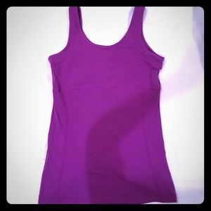 Lucy - fuschia pink tank top, size Medium